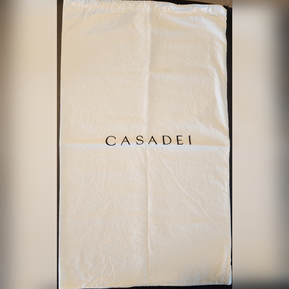 Casadei Large White Dust Bag